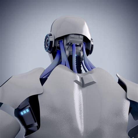 Male Android 3d Model Rigged Cgtrader