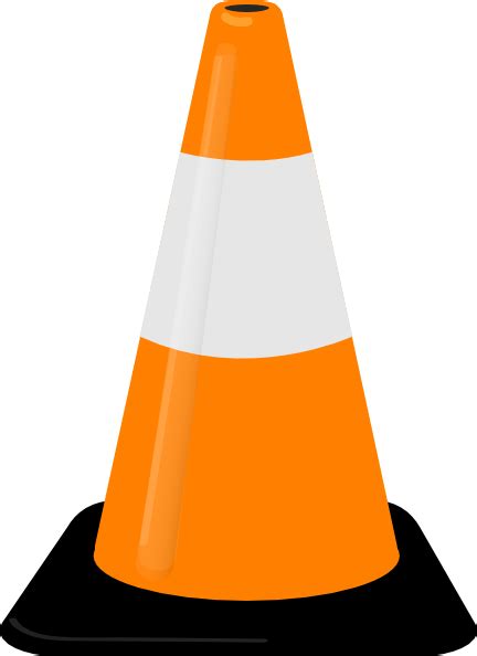 Check out our traffic cone clipart selection for the very best in unique or custom, handmade did you scroll all this way to get facts about traffic cone clipart? Traffic Cone Clip Art at Clker.com - vector clip art ...