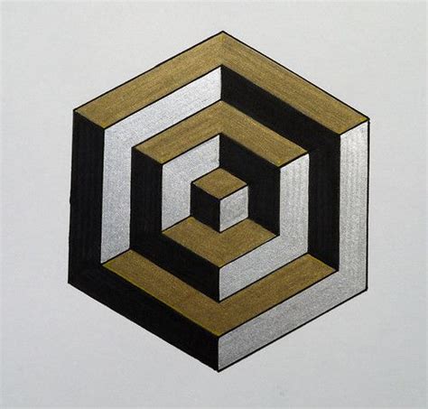 Los Cubos Tallados De Karen Cattoire Matemolivares Geometry Art