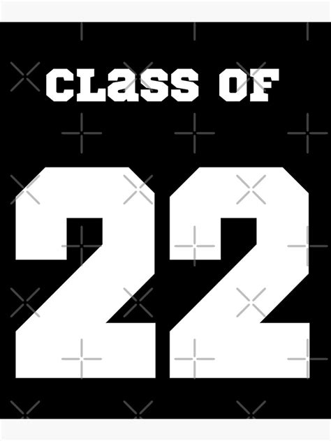 Senior 2022 Class Of 2022 Retro Graduation Poster For Sale By Wazzy