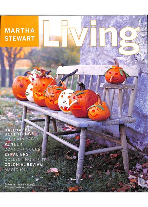 Martha Stewart Living Magazine October 1999