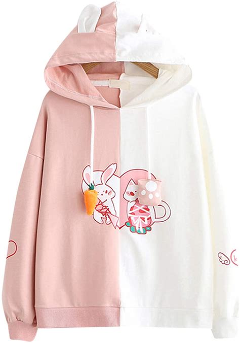 Cosplay Anime Bunny Emo Girls Sweater Hoodie