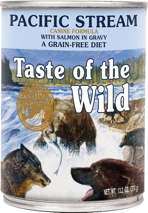 Taste of the wild dogs food and cats food are made in five cutting edge offices in the usa: Taste of the Wild Pacific Stream Grain-Free Canned Dog ...