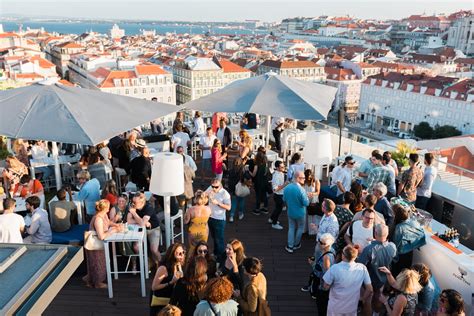 Rooftop Bar Of Hotel Mundial Lisbon During A Summer Party Lisbon City Guide