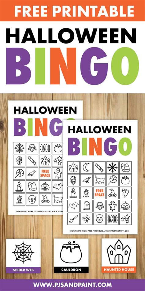 Halloween Bingo Free Printable Halloween Bingo Cards