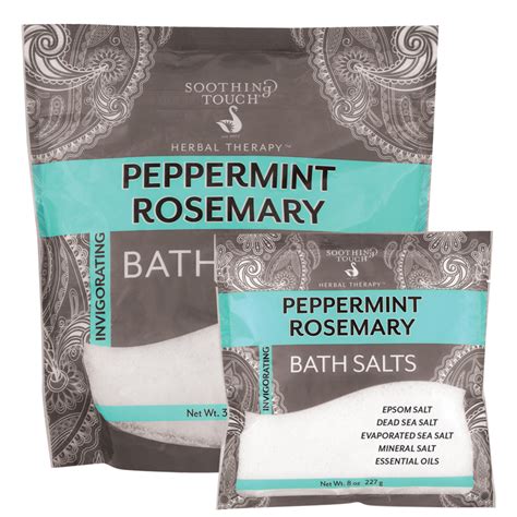 peppermint rosemary bath salts
