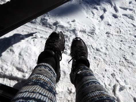 Feet In Snow Free Stock Photo Public Domain Pictures