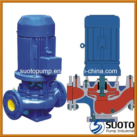 China Cast Iron Close Coupled Vertical Inline Pump Isg Pipeline