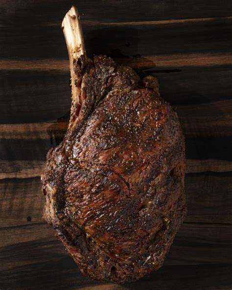 Grilled Cowboy Steak Recipe Bone In Ribeye Kitchn
