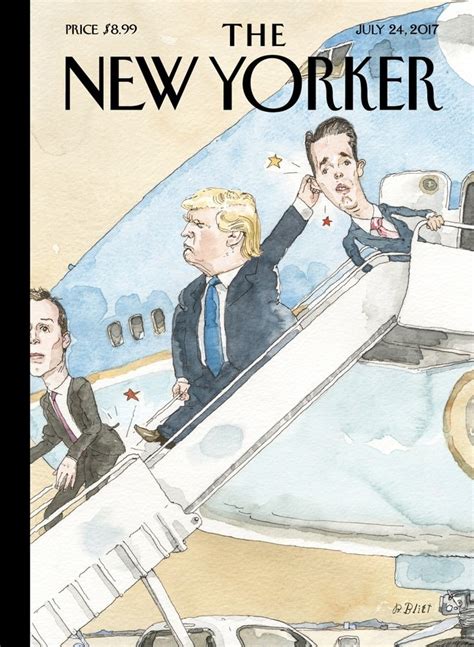 Donald Trump Jr Gets ‘grounded’ By Dad On Next Week’s New Yorker Cover The Washington Post