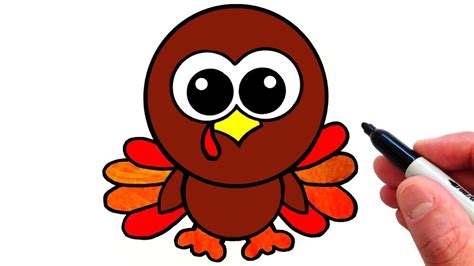 How To Draw A Cute Turkey Of All Time The Ultimate Guide Howdrawart5