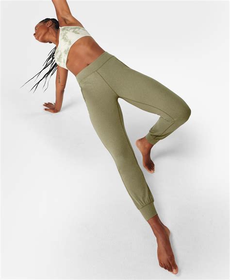 Sweaty Betty Gary Yoga Pants In Moss Green Green Lyst