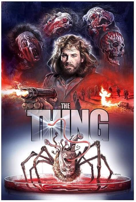 If you spend a lot of time searching for a decent movie, searching tons of sites that are filled with advertising? John Carpenter's The Thing (1982) by Enzo Sciotti | Horror ...