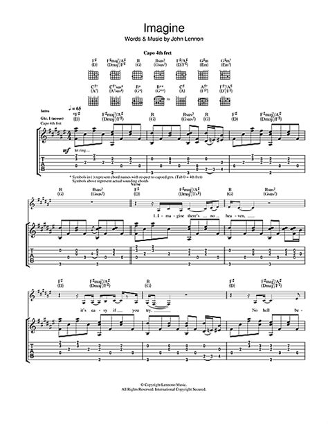 Eva Cassidy Imagine Sheet Music Pdf Notes Chords Pop Score Guitar