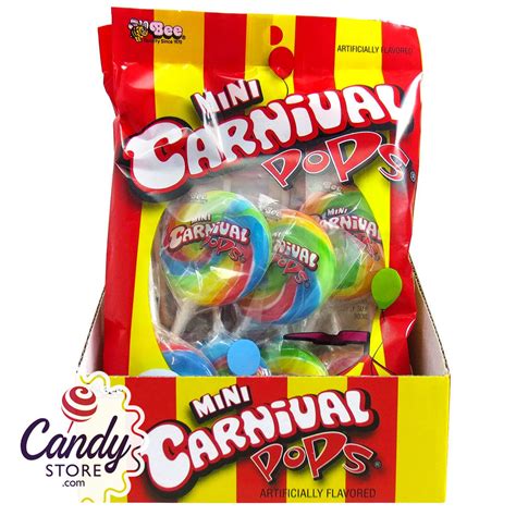 Mini Carnival Pops Bags 12ct