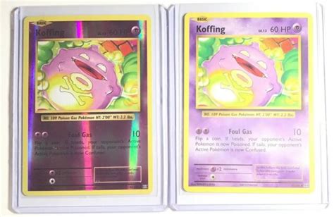 Koffing Xy Evolutions 50 108 Reverse Holo And Non Holo Pokemon Cards Nm Ebay