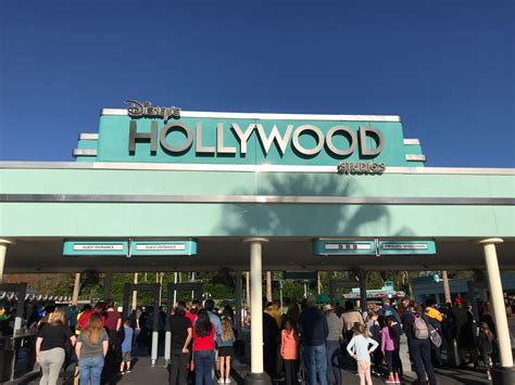 Sign Including New Disney's Hollywood Studios Logo ...