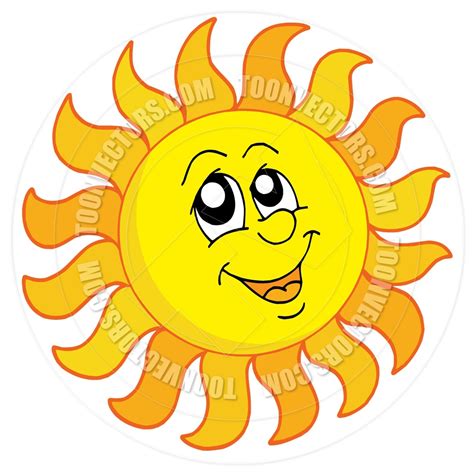 Best Happy Sun Clipart 12675