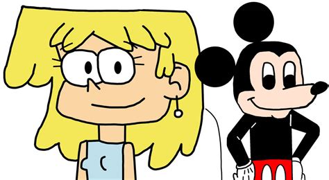 Lori Loud And Mickey Mouse By Nicholasvinhchaule On Deviantart