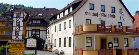 Häuser zum kauf in franken. Gasthof Pension Alte Post - Urlaub in der Fränkischen Schweiz