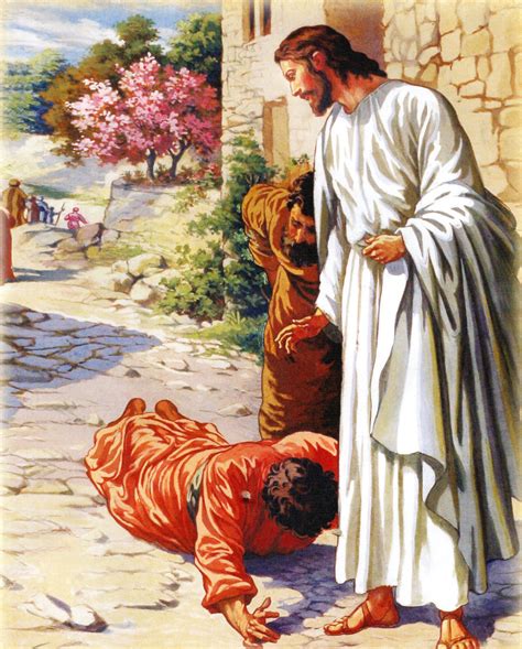 Jesus Heals Ten Lepers T Catholic Prints Pictures Catholic Pictures