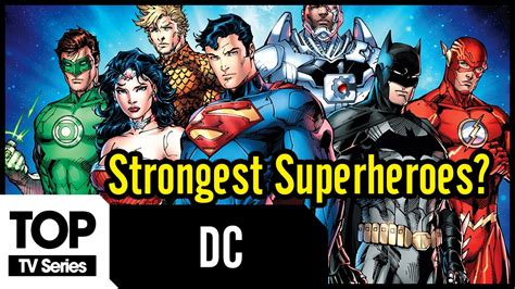 Top 10 Strongest Superheroes In Dc Comics Dc Youtube