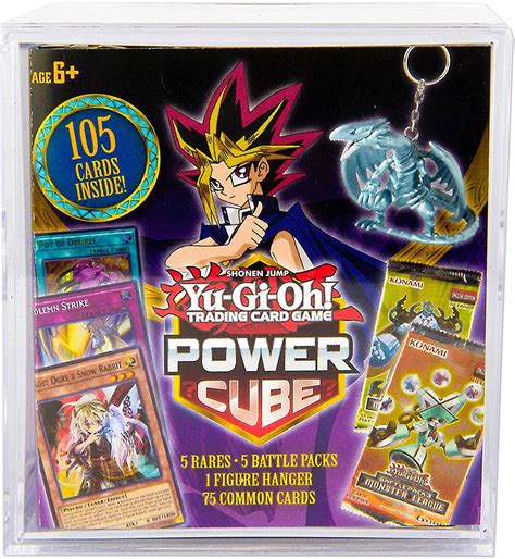 Yu Gi Oh Cards Power Cube 5 Rares 5 Battle Decks A Figure Hanger