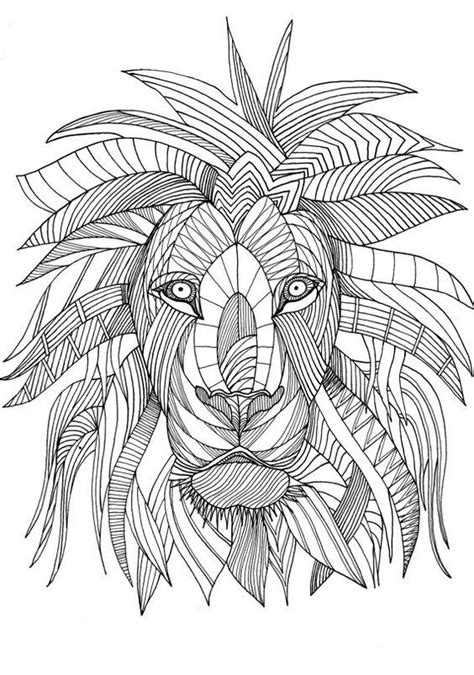 Pin By Barbara On Coloring Lion Tiger Animal Coloring Pages Animal