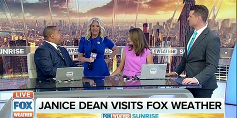 Janice Dean Visits Fox Weather Latest Weather Clips Fox Weather