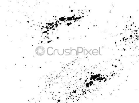 Abstract Black Ink Splash Background Grunge Vector Design Stock