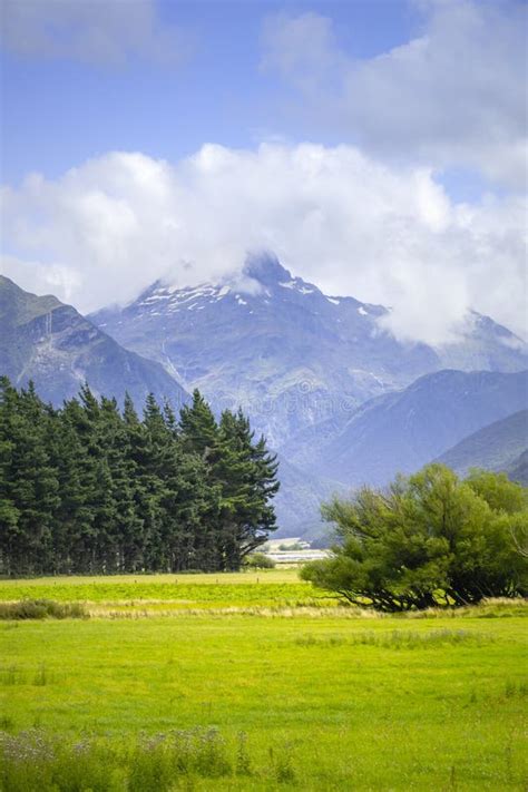 Beautiful Landscape Scenery At South Island Of New Zealand Stock Image