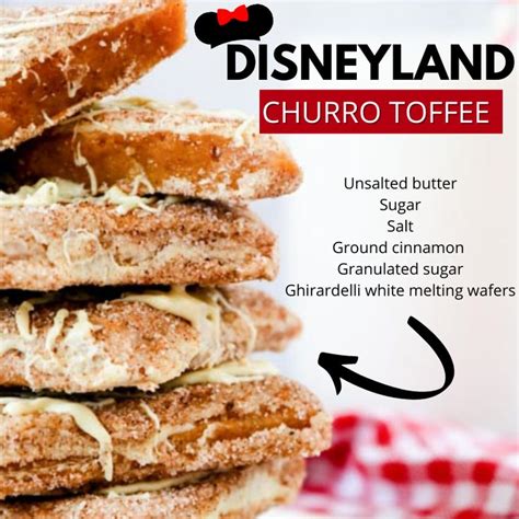 Churro Toffee Copycat Disneyland Recipe Recipe Churros Toffee