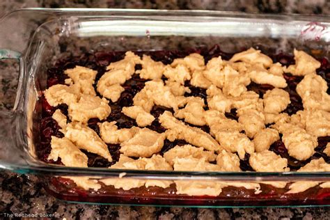 Easy Homemade Cherry Cobbler Recipe By The Redhead Baker