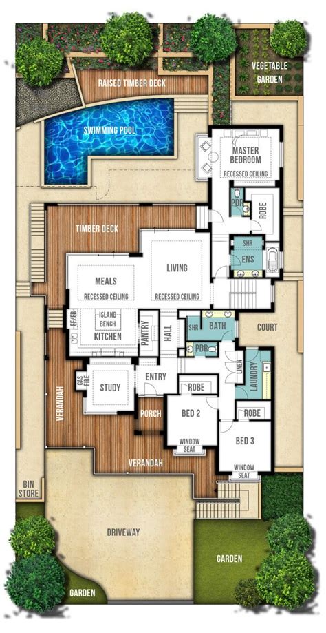 Two Storey Hamptons Style Home Plan This Would Be Perfect Near The