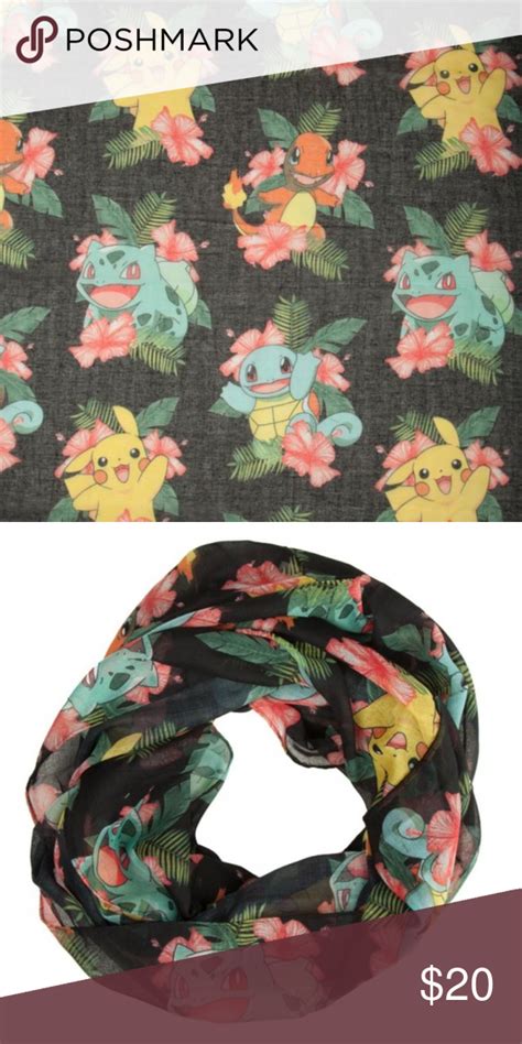 See a recent post on tumblr from @retrogamingblog2 about series:pokemon. Pokemon Floral Infinity Scarf Squirtle Pikachu Boutique ...