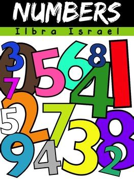 Number Clipart {0-9} by Ilbra Shahbaz | Teachers Pay Teachers