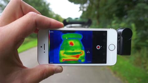 wärmebildkamera modul für das smartphone test youtube