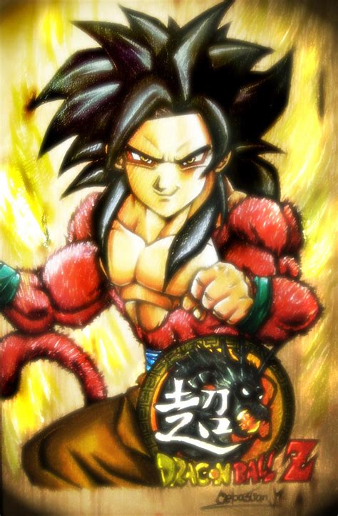Goku Saiyan 4 By Xx Seba Xx On Deviantart