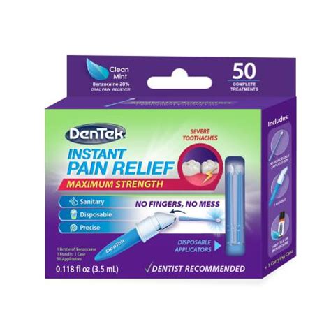 DENTEK dental pain reliever, Medications for Dental Care: The Dental Depot