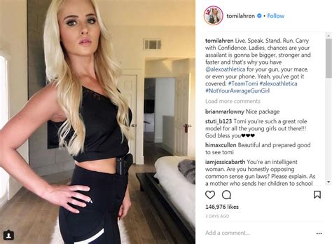 The glamour model insisted she's 'so pleased' with her latest results and asserted that she has full confidence in frank. Tomi Lahren packs a gun in her yoga pants and social media ...