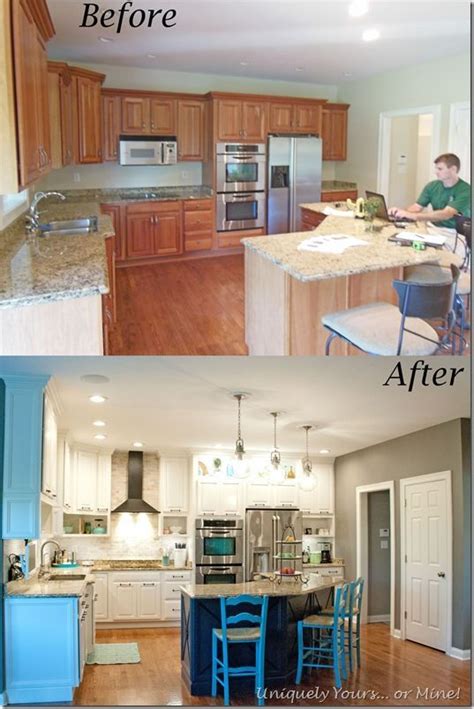 So, here are some smart storage hacks to help you utilize the limited customized tapered shelves are a perfect way for maximizing the storage area when you are running short of space in your kitchen. Our DIY Kitchen Remodel | Kitchen remodel small, Simple kitchen remodel