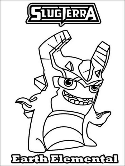 Free coloring page and wallpaper featuring grenuke from slugterra. Slugterra Coloring Pages 24 | Coloriage, Coloriage à ...