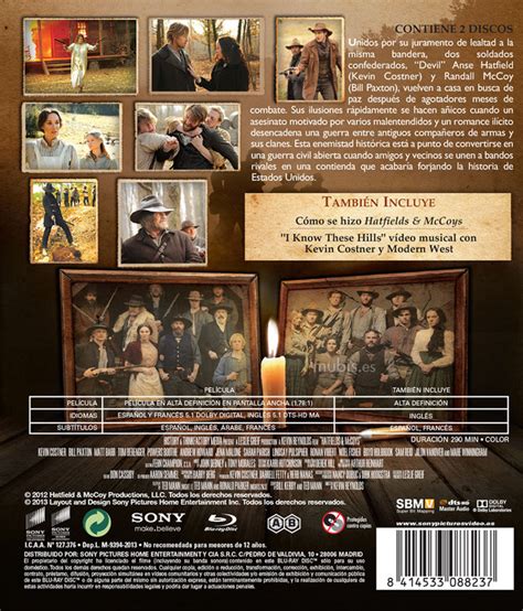 Estas por disfrutar la película el sonido del metal 2020 online con audio español latino, puedes comenzar a ver eligiendo el idioma y servidor. La miniserie Hatfields & McCoys con Kevin Costner en Blu-ray