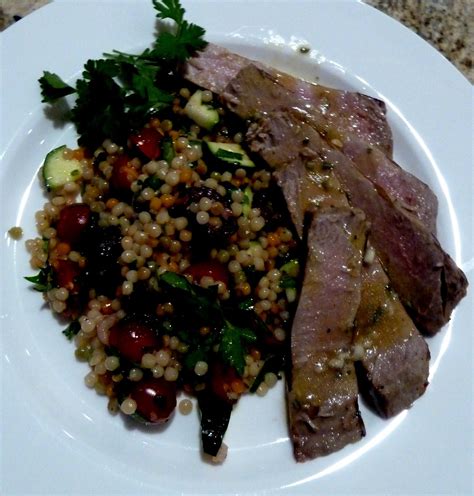 15 ml freshly chopped rosemary. Cracked Pepper: Rosemary-Lemon Grilled Ahi with Pearl Couscous