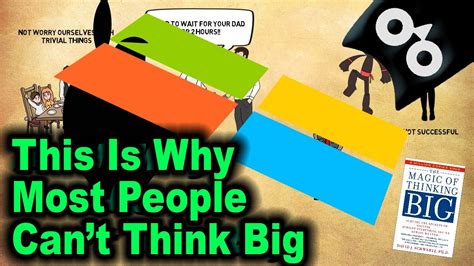 Big ideas and big plans are often easier—certainly no more difficult—than small ideas and small now is the magic word of success. Why Most People Can't Think Big — The Magic of Thinking ...