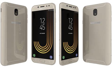 Samsung Galaxy J7 2017 Gold 3d Model Ad Galaxysamsungmodelgold