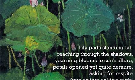 Lily Pads Inspirational Poetry