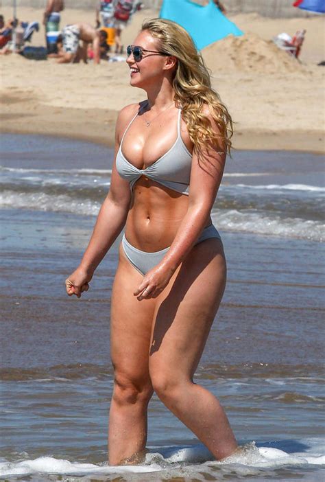 Iskra Lawrence Spills Out Of Her Bikini As She Flaunts Enviable Curves