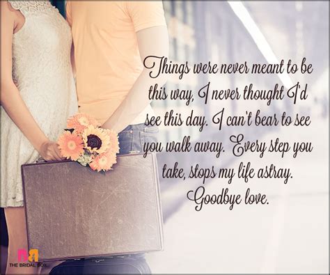 Goodbye Love Quotes: 15 Quotes For When The Time Has Come To Part