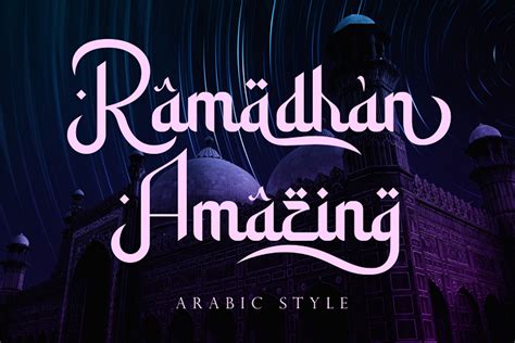 Ramadhan Amazing Font Sealoung Fontspace